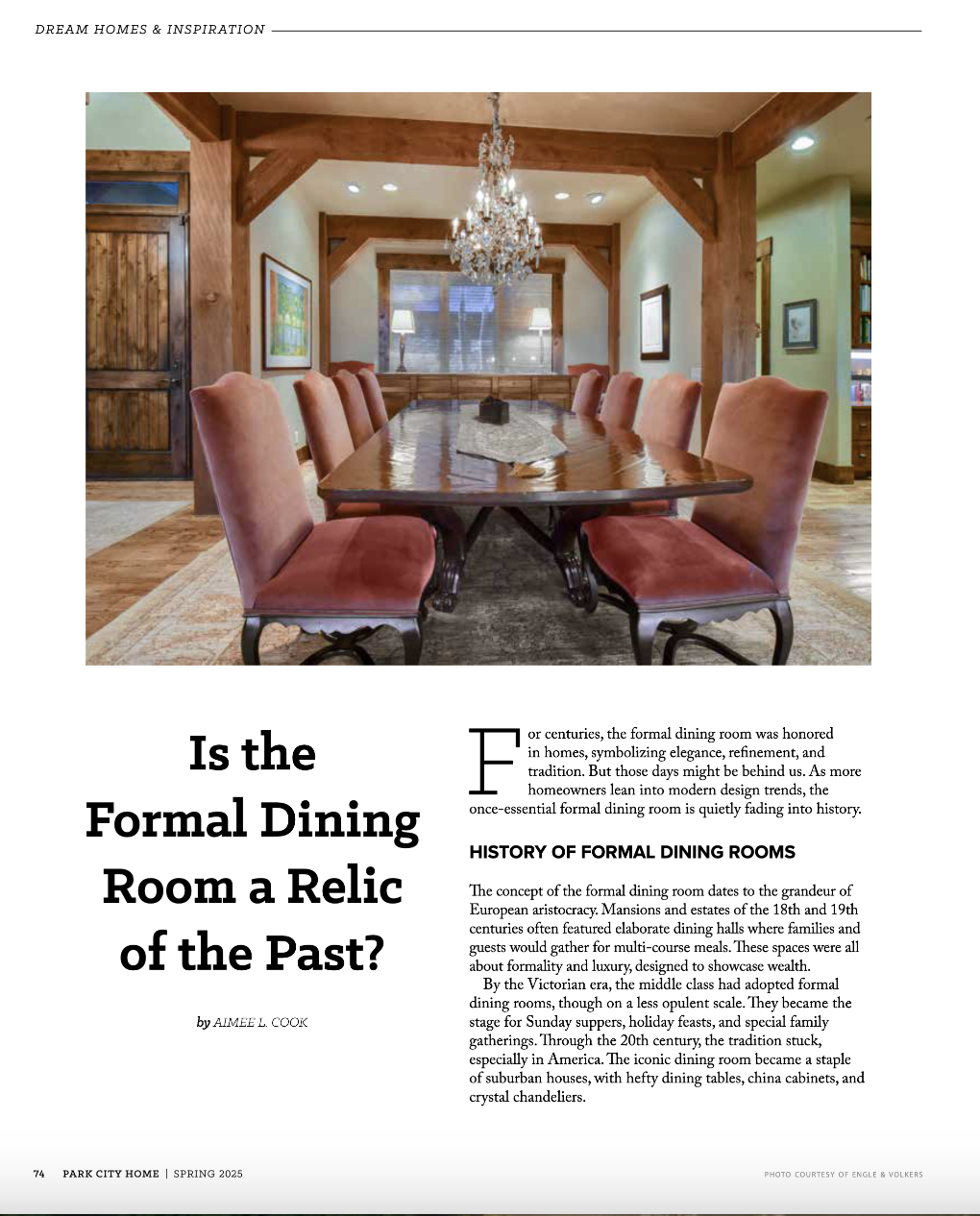 Is the Formal Dining Room a Relic of the Past? – Gather Nosh Savor